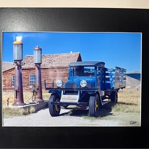 Vintage Photograph “1927 Dodge Graham Truck Bodie, California” by Edward Warner